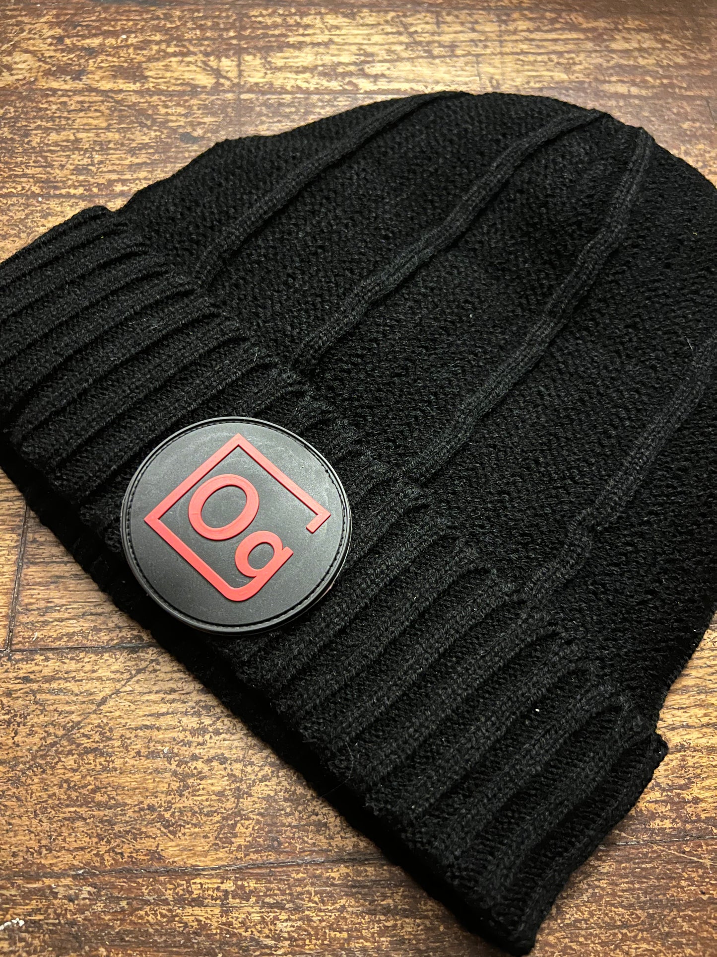Satin Element Emblem Beanies