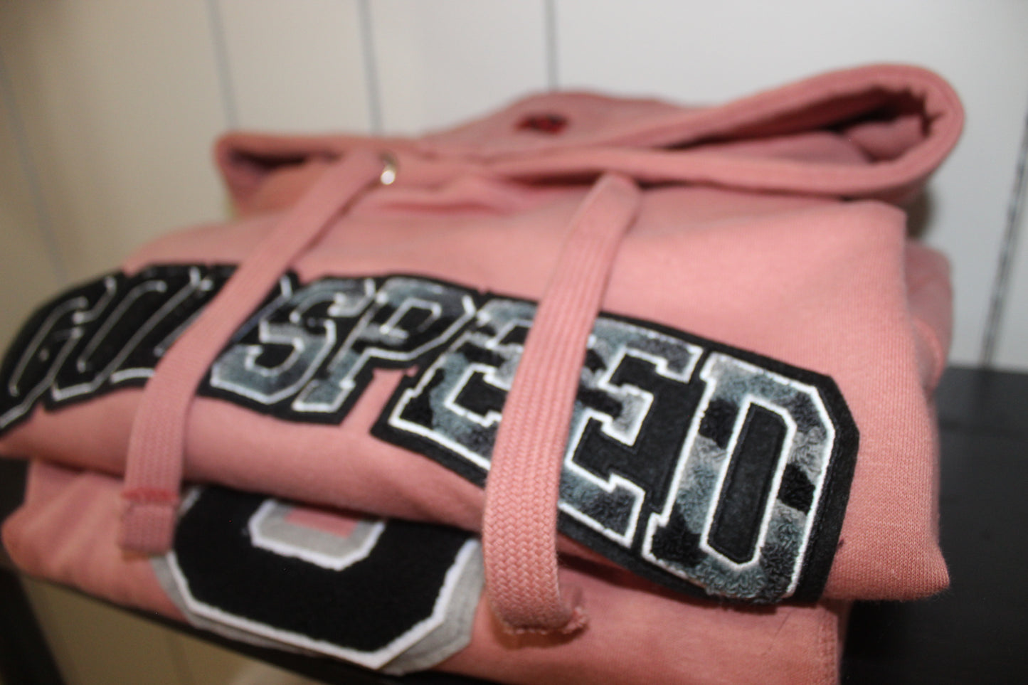 "Salmon" GODSpeed Chenille Hoodie