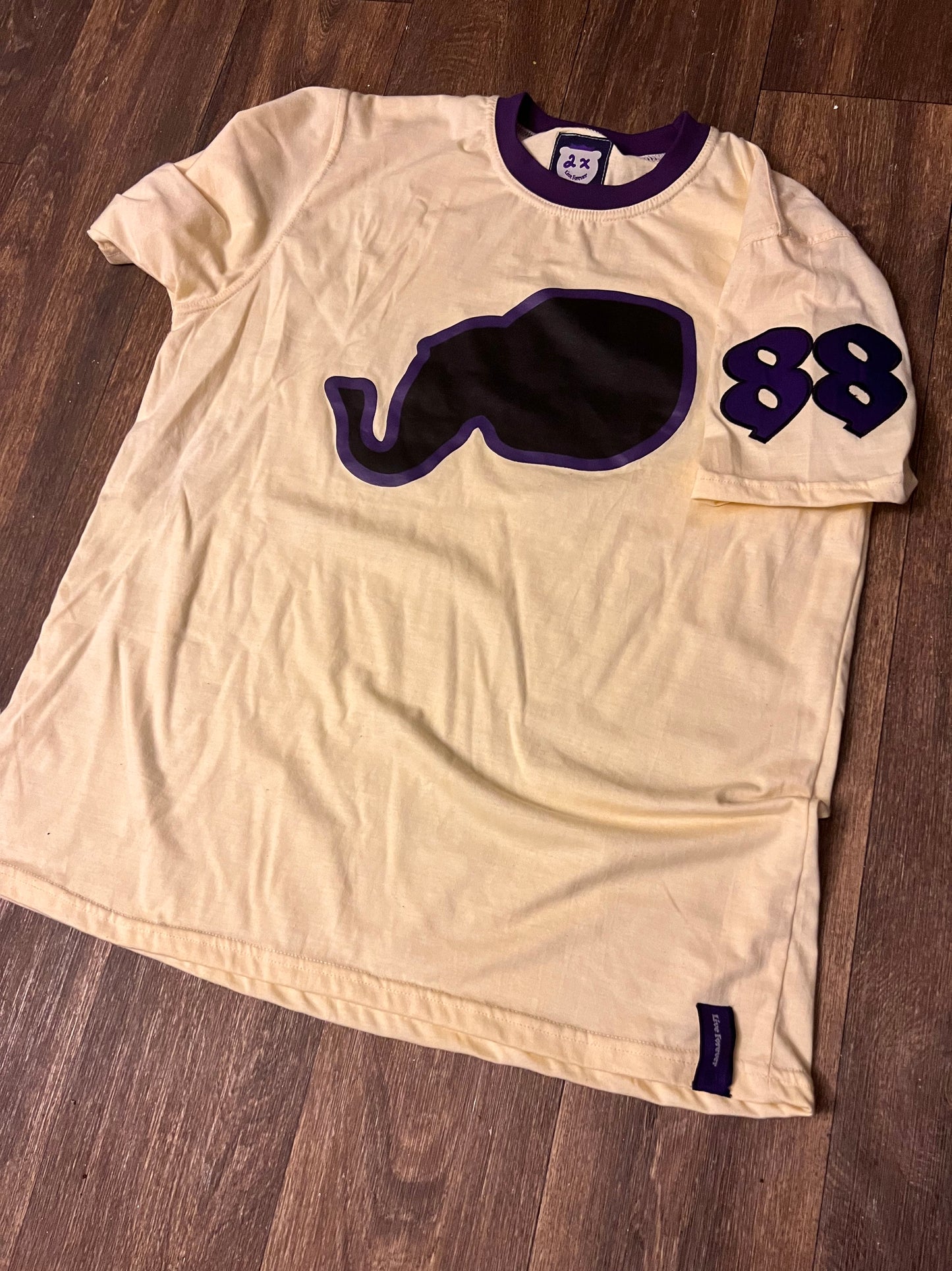 Black Elephant Batting Shirt