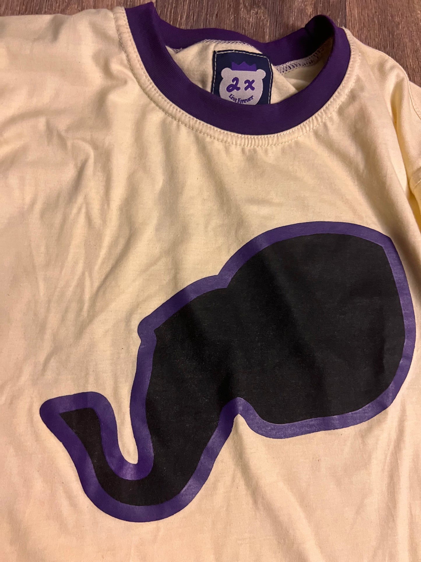 Black Elephant Batting Shirt