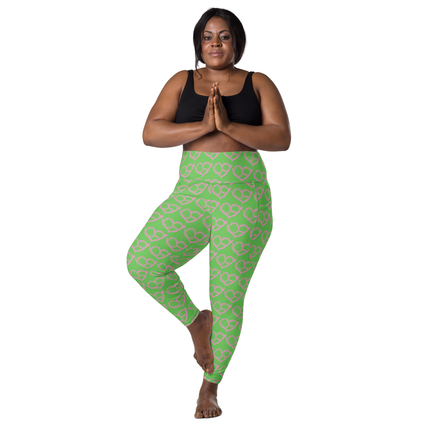 "AKA" Pureheart Leggings w/ Pockets