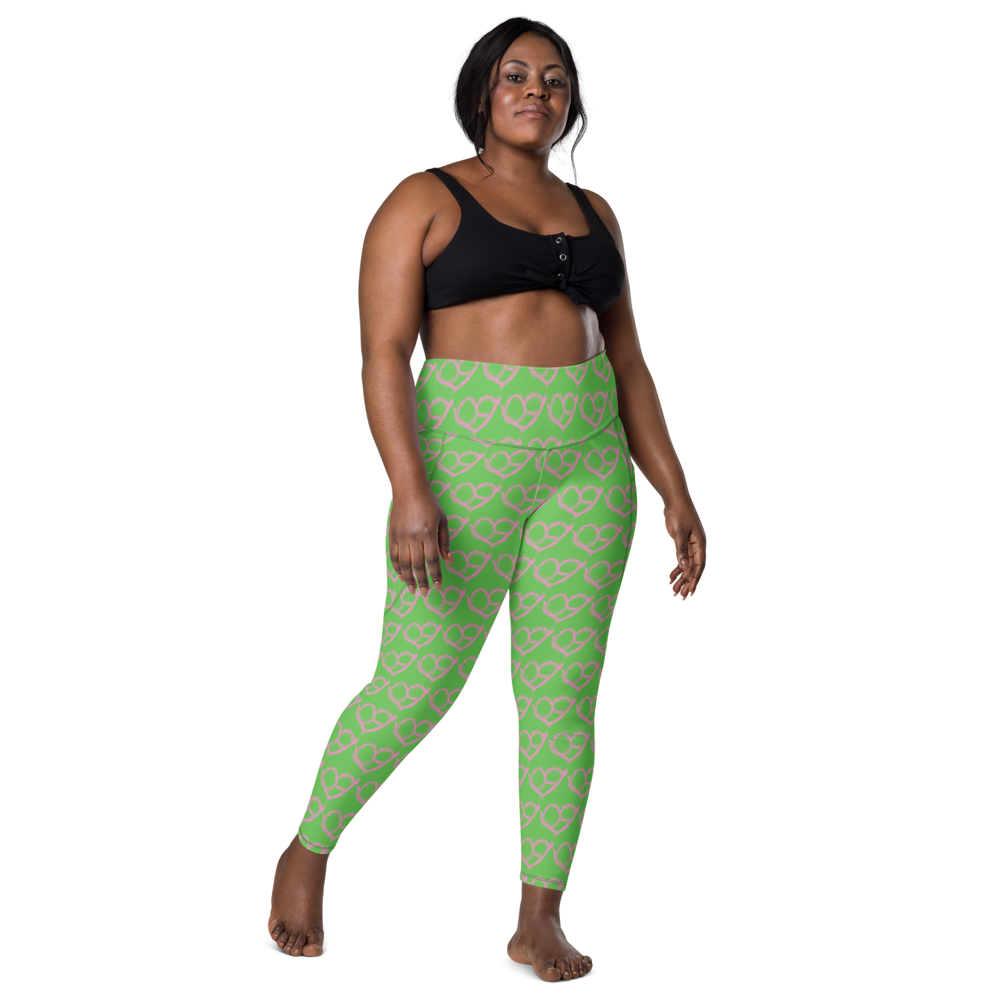 "AKA" Pureheart Leggings w/ Pockets