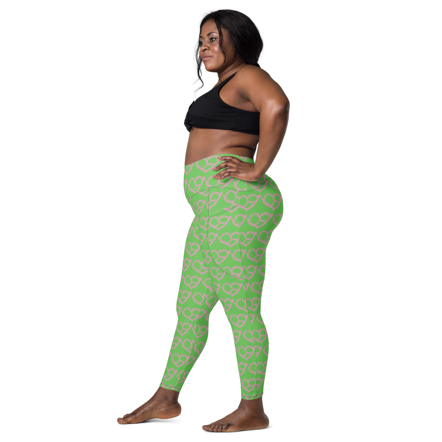 "AKA" Pureheart Leggings w/ Pockets
