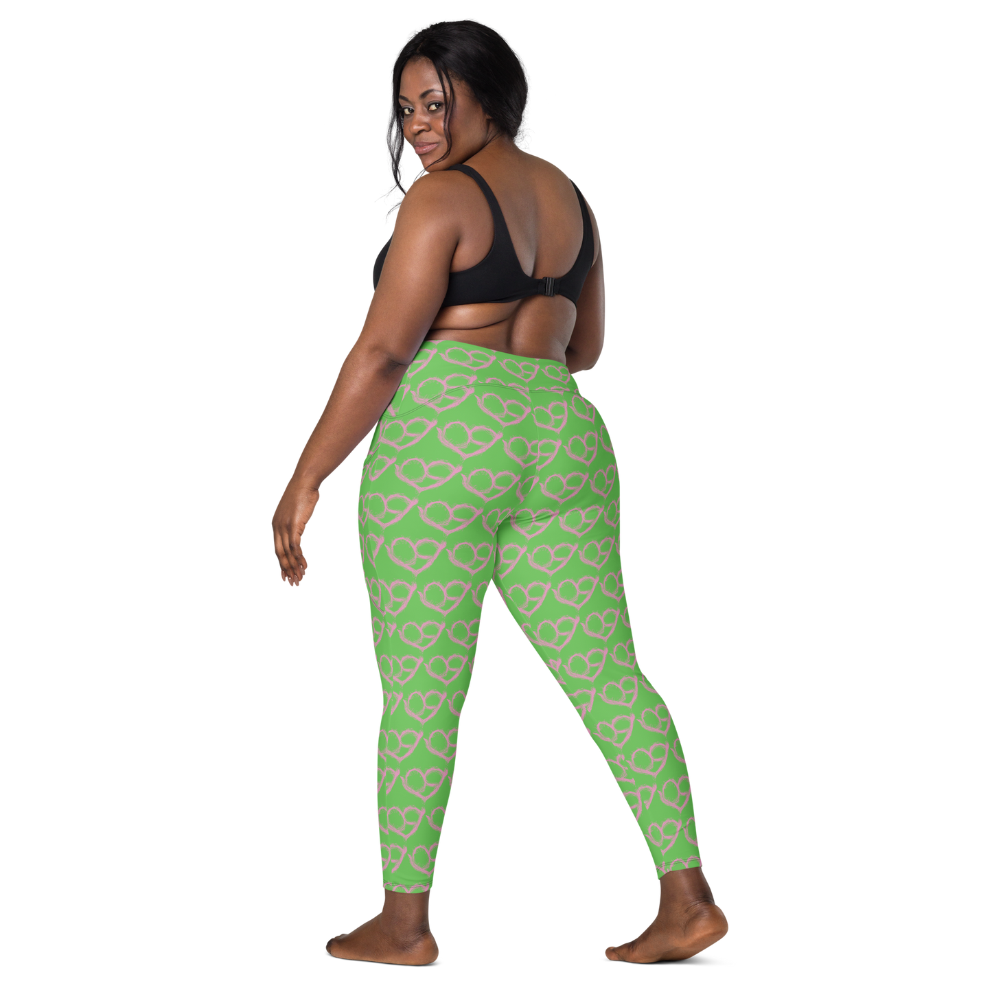 "AKA" Pureheart Leggings w/ Pockets