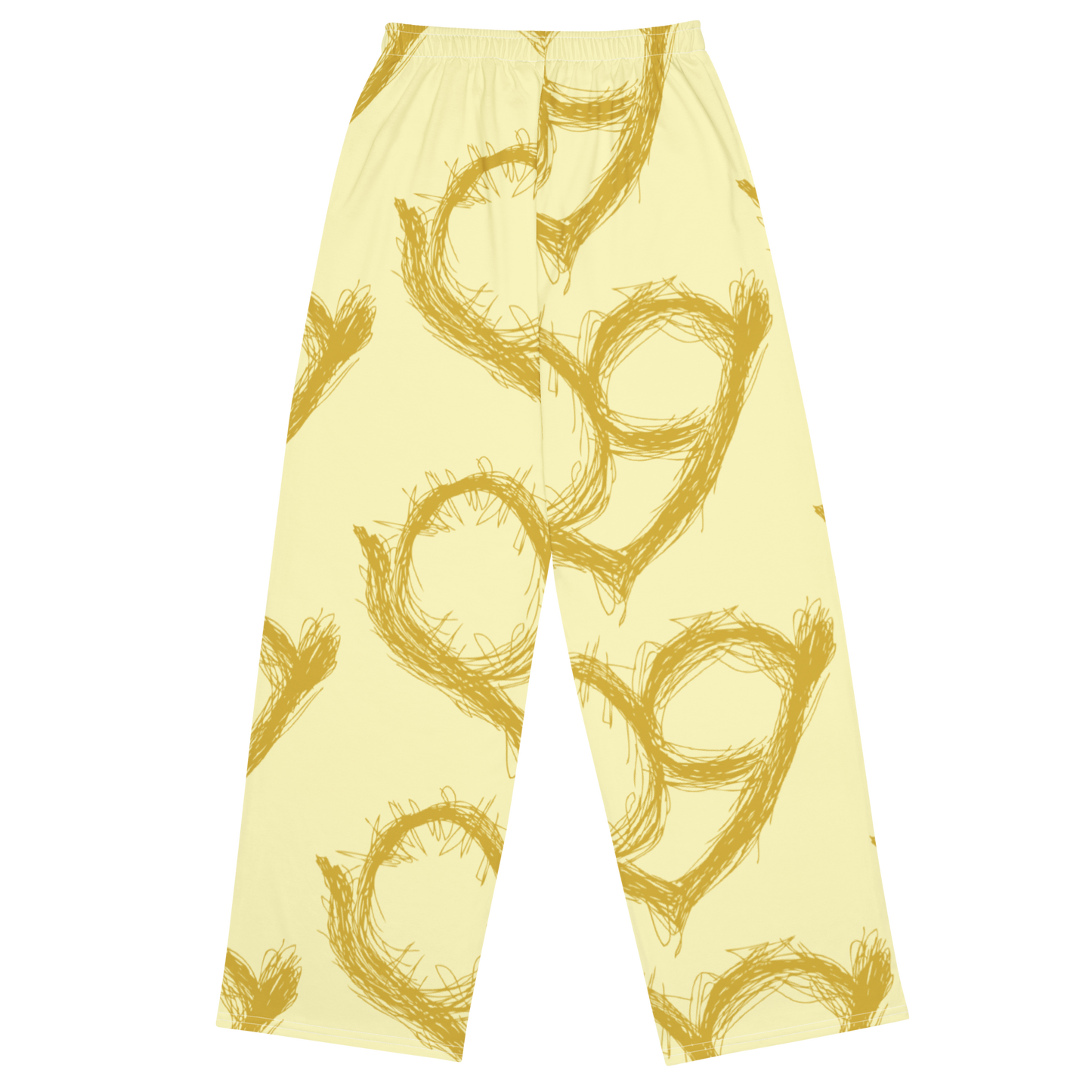 A Heart of GOLD unisex wide-leg PJs