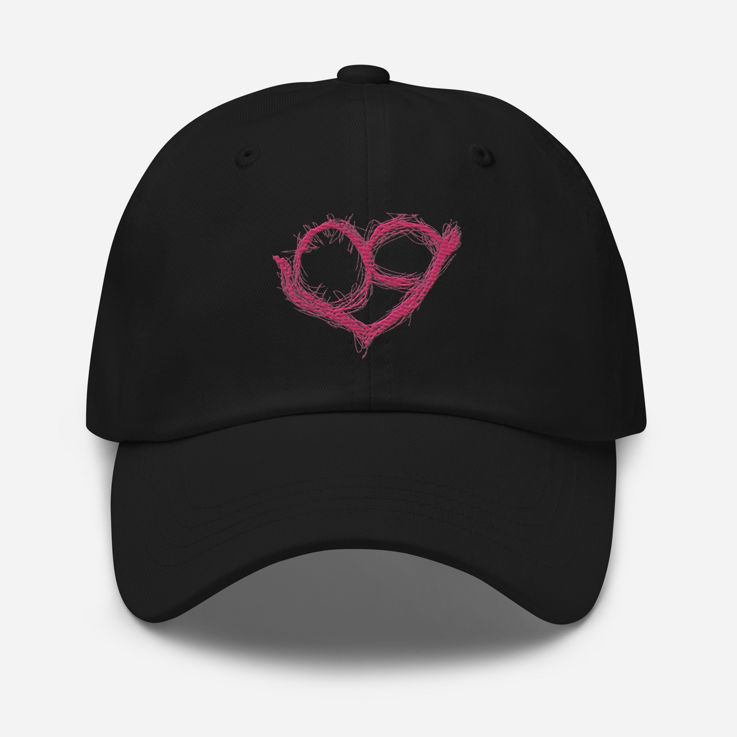 Flamingo Pink PureHeart Dad hat