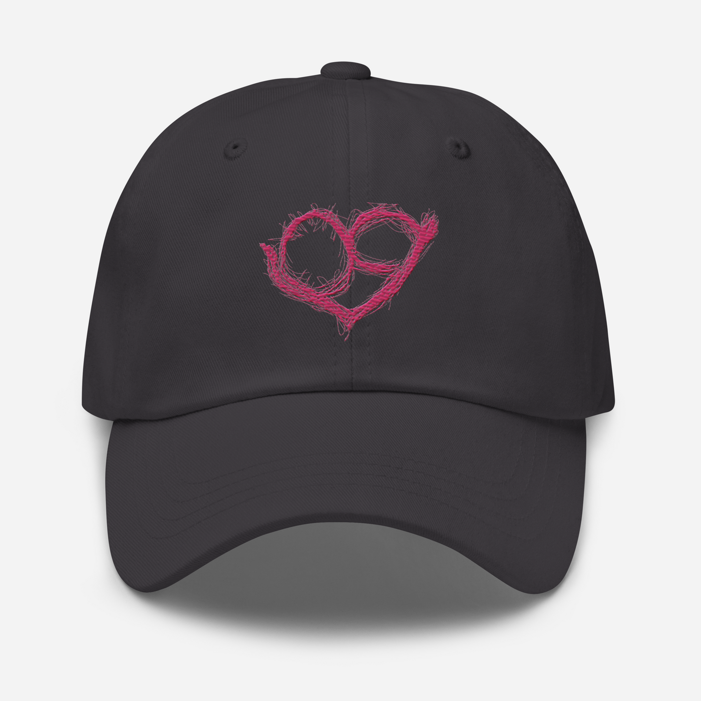 Flamingo Pink PureHeart Dad hat