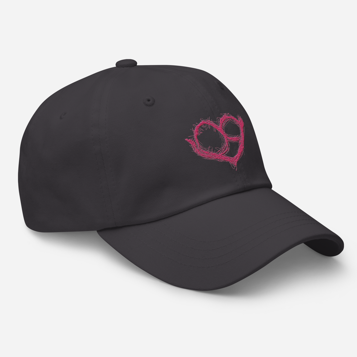 Flamingo Pink PureHeart Dad hat
