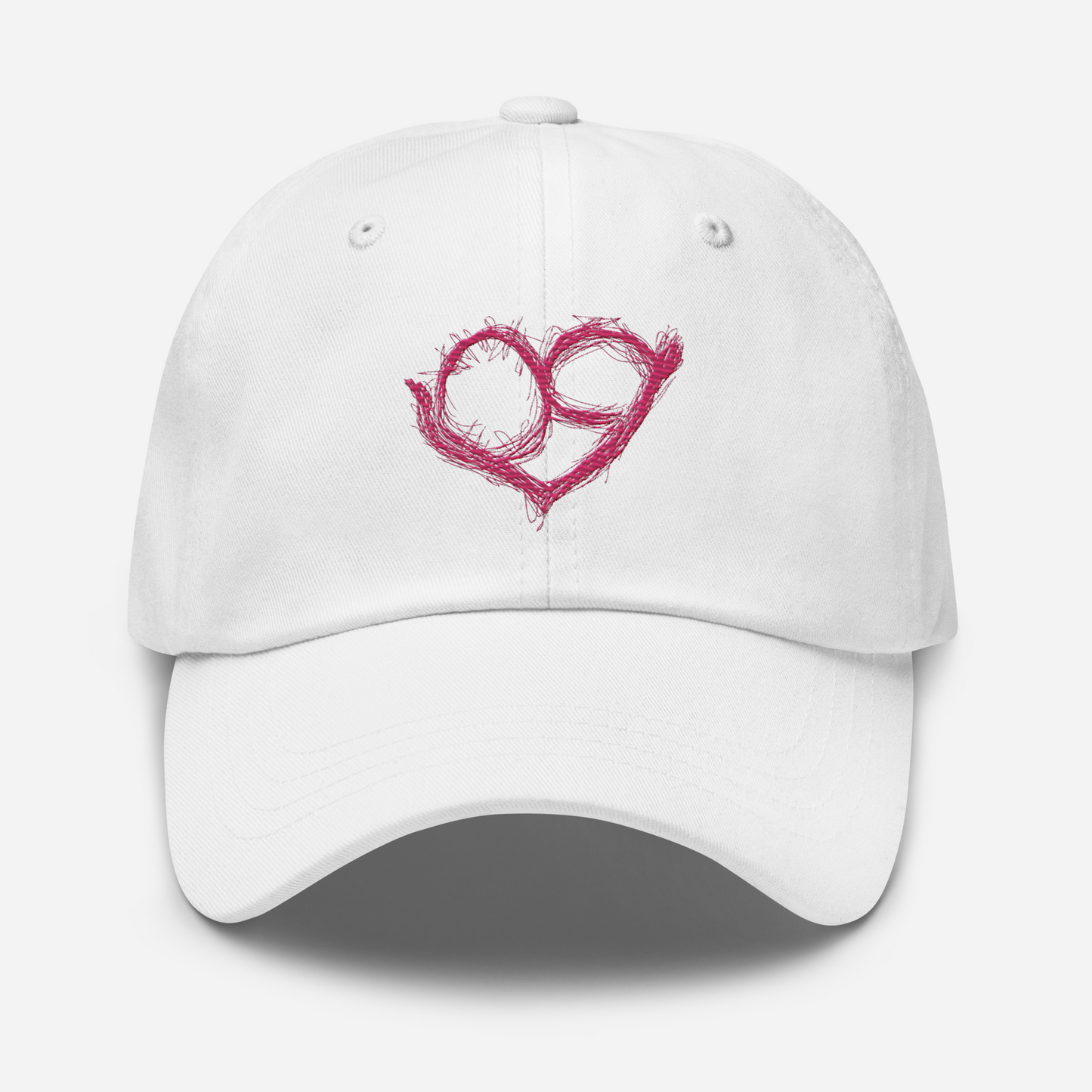 Flamingo Pink PureHeart Dad hat