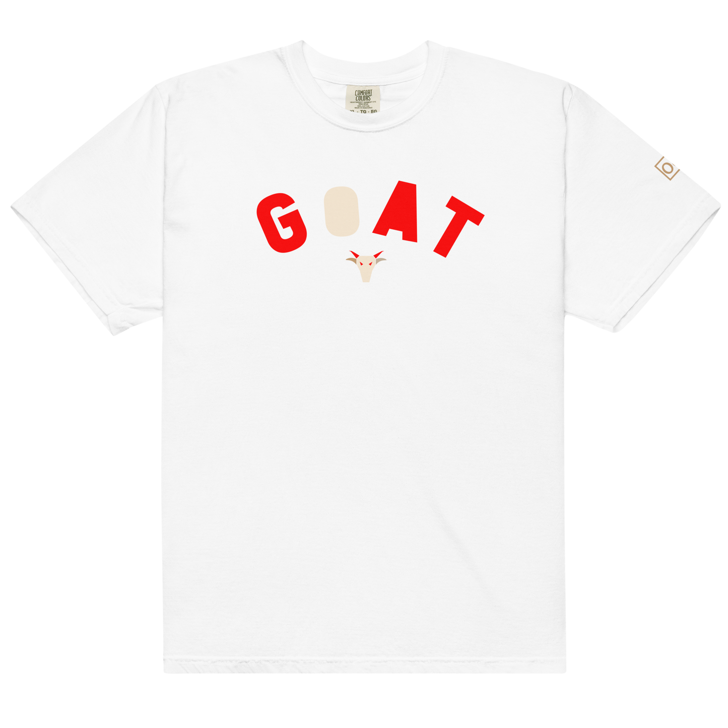 The "GOAT" Logo Tee