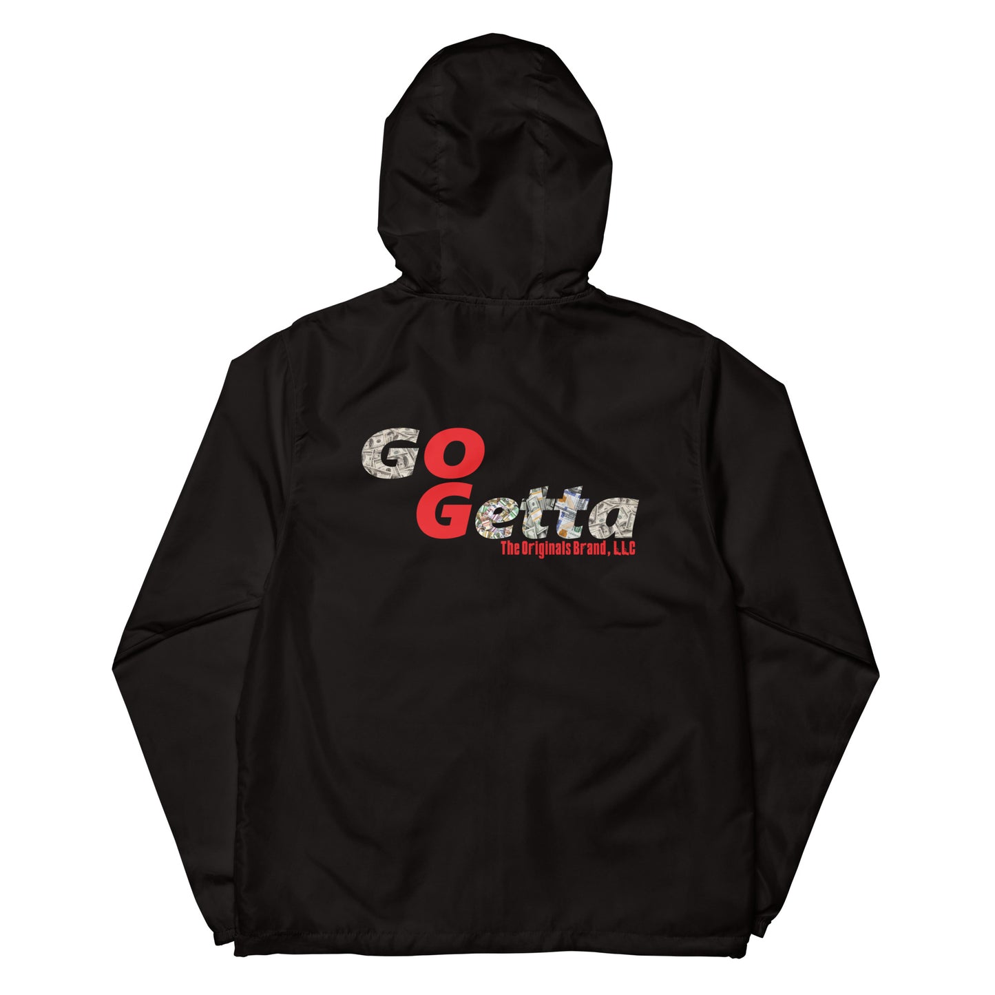 "GOGETTA" Lightweight zip-up Windbreaker