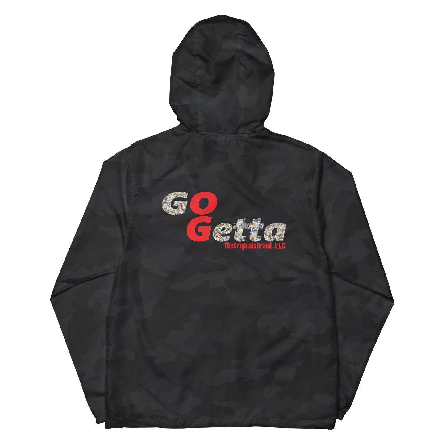 "GOGETTA" Lightweight zip-up Windbreaker
