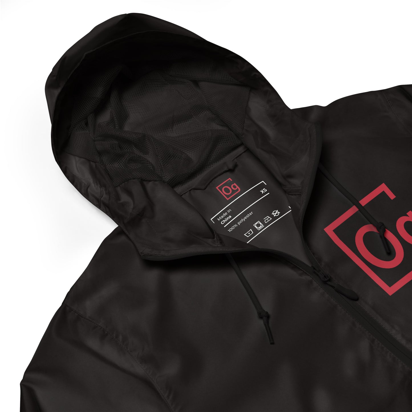 "GOGETTA" Lightweight zip-up Windbreaker