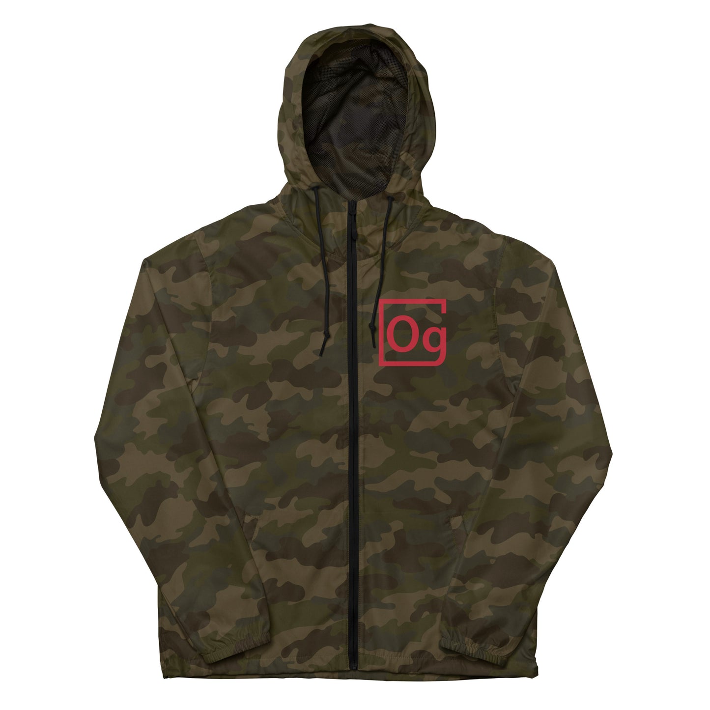 "GOGETTA" Lightweight zip-up Windbreaker